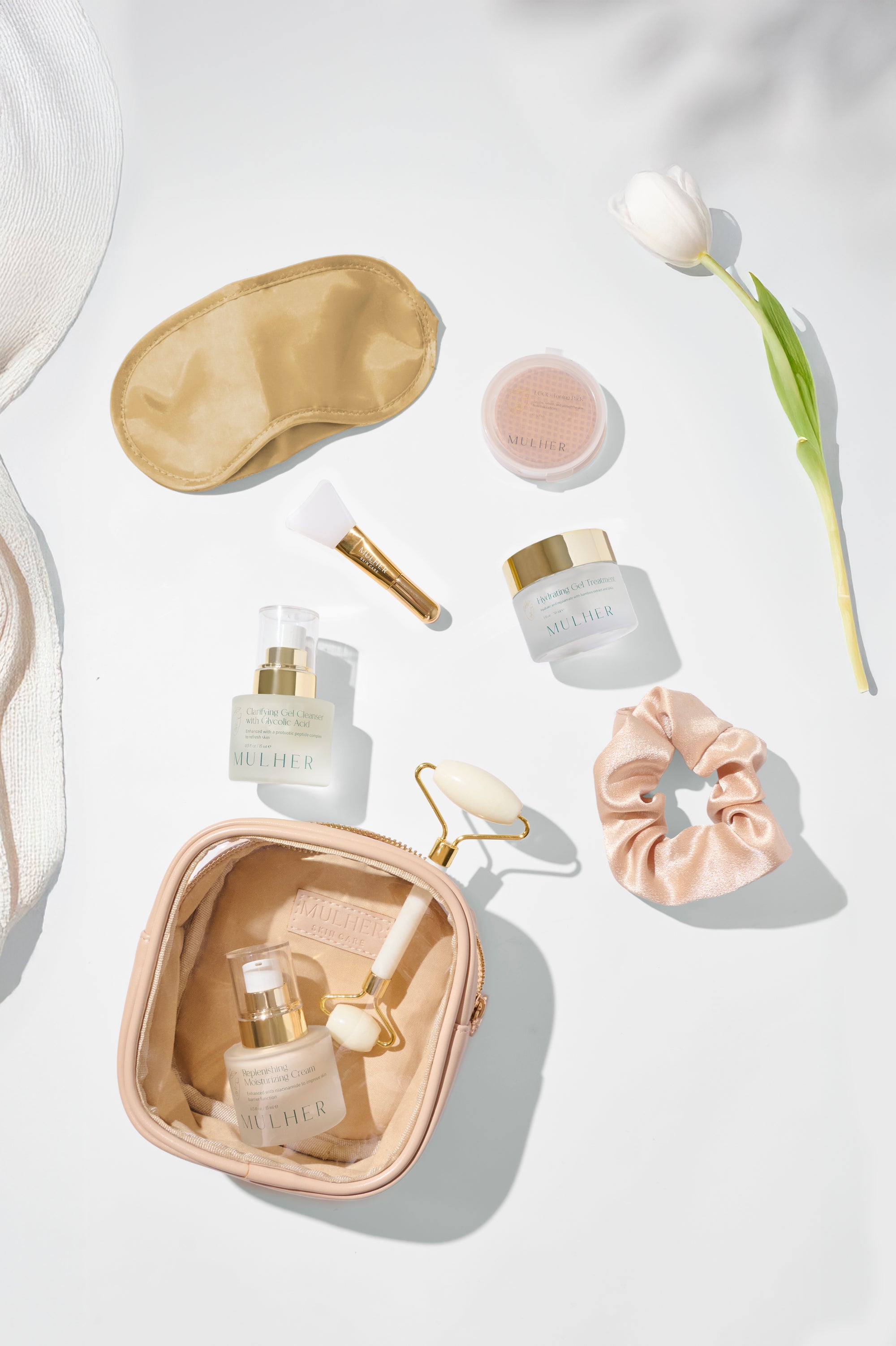 Glow Essentials Mini Cosmetic Bag