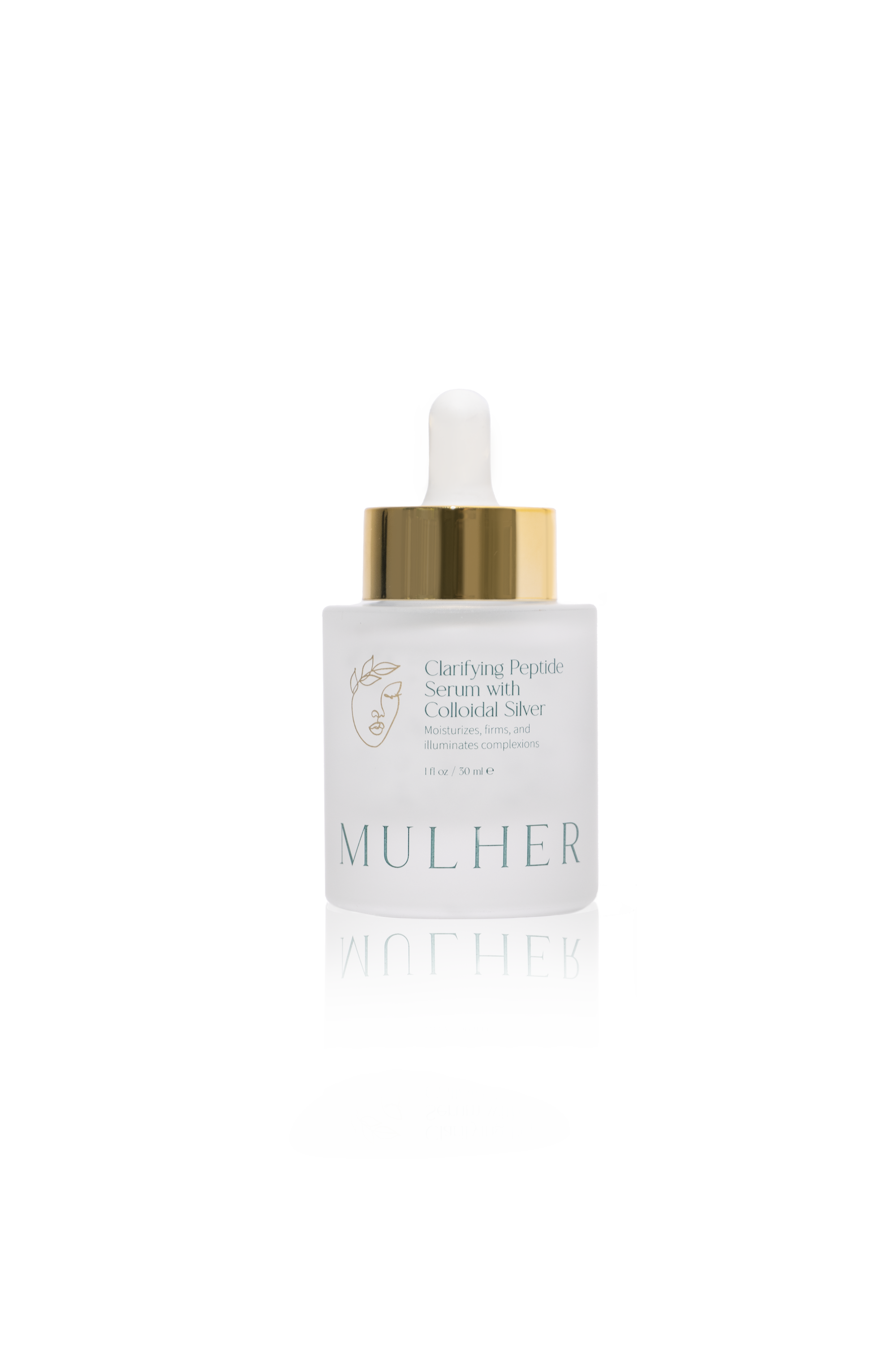 Clarifying Peptide Serum with Colloidal Silver